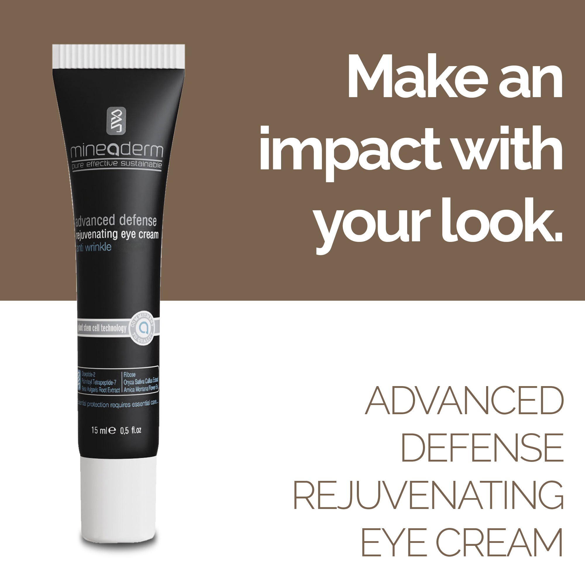 Advanced Defense Eye Cream – Anti-Puffiness & Wrinkle Treatment with Peptides, Eyeliss & Oryza Stem Cell