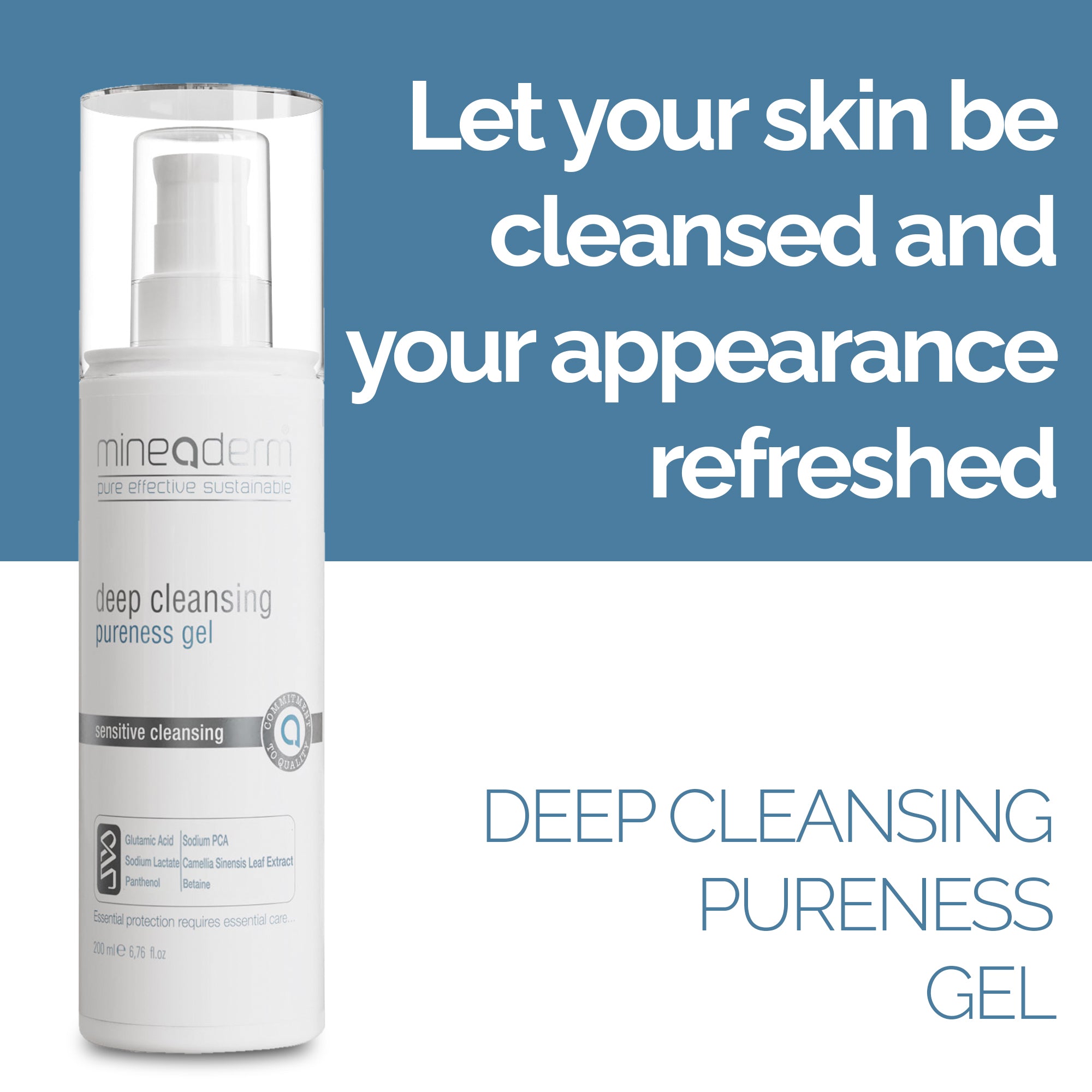 Deep Cleansing Pureness Gel – Gentle Pore Cleanser for Fresh & Balanced Skin