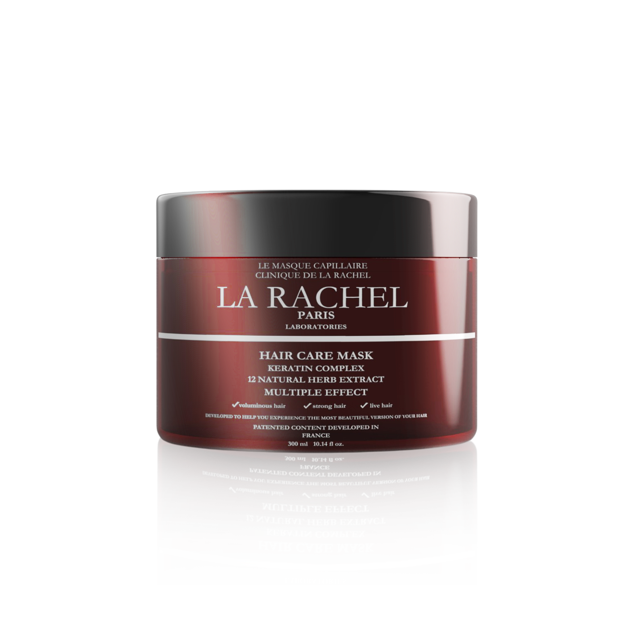 Hair Care Mask | 1 Formula, 4 Benefits: Nourishes, Strengthens, Hydrates & Protects | Restores Shine & Softness | Deep Conditioning Treatment for Dry, Damaged, and Frizzy Hair Paris