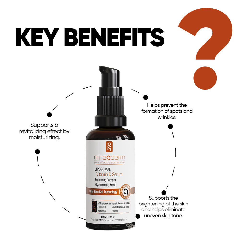 Liposomal Vitamin C Serum – Brightening & Antioxidant Care for Radiant, Even Skin Tone, Advanced Brightening & Anti-Aging Formula with Deep Absorption