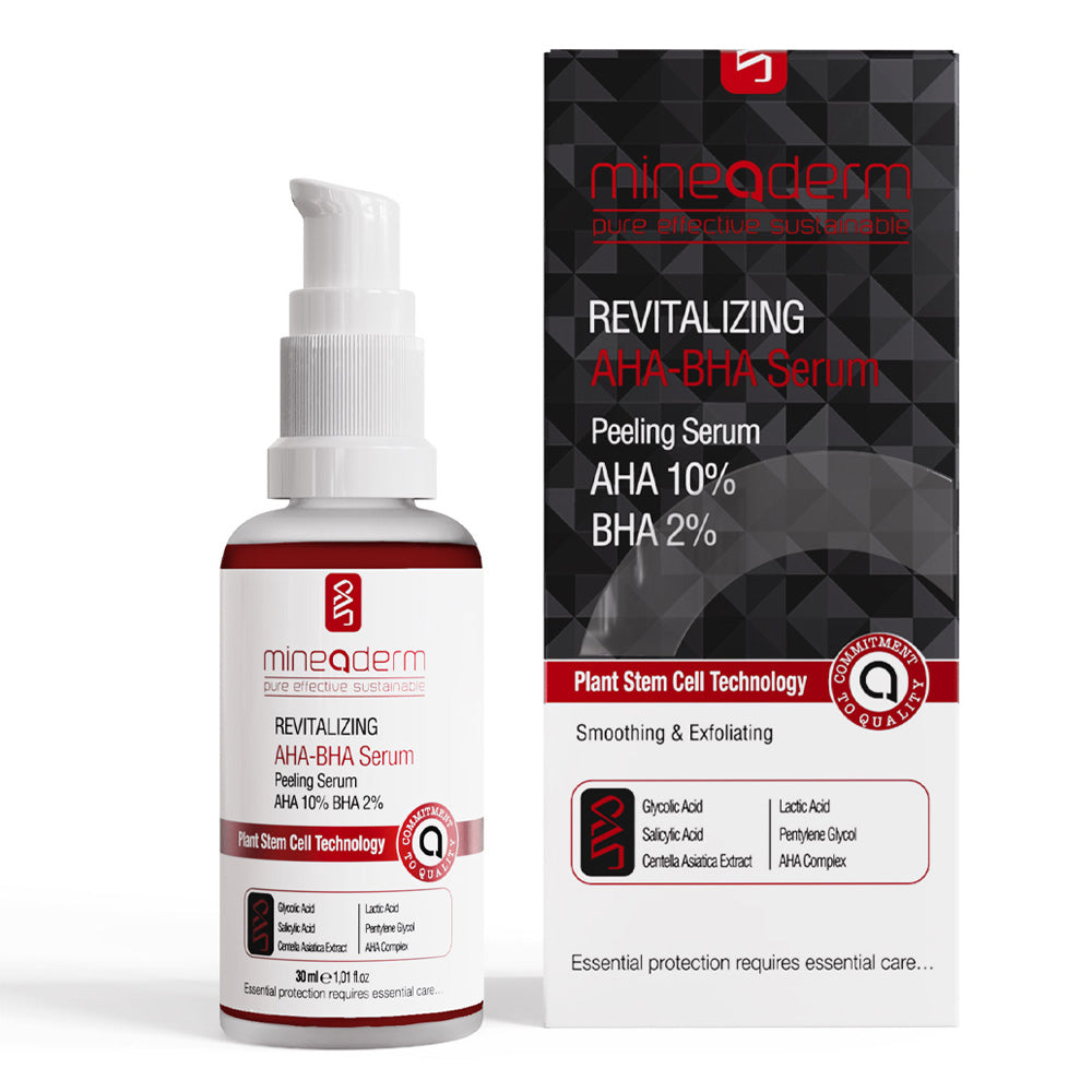 Revitalizing AHA BHA Face Serum – Exfoliating & Pore Refining, Hydrating Serum for Smooth, Radiant Skin (1 oz)