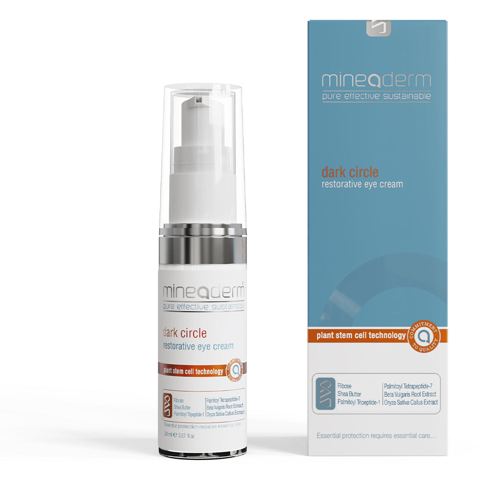 Dark Circle Restorative Eye Cream with Regenistem Red Rice, Niacinamide & Haloxyl – Anti-Aging Eye Treatment for Wrinkles, Puffiness & Dark Circles – Hydrating & Brightening Formula – 0.67 oz