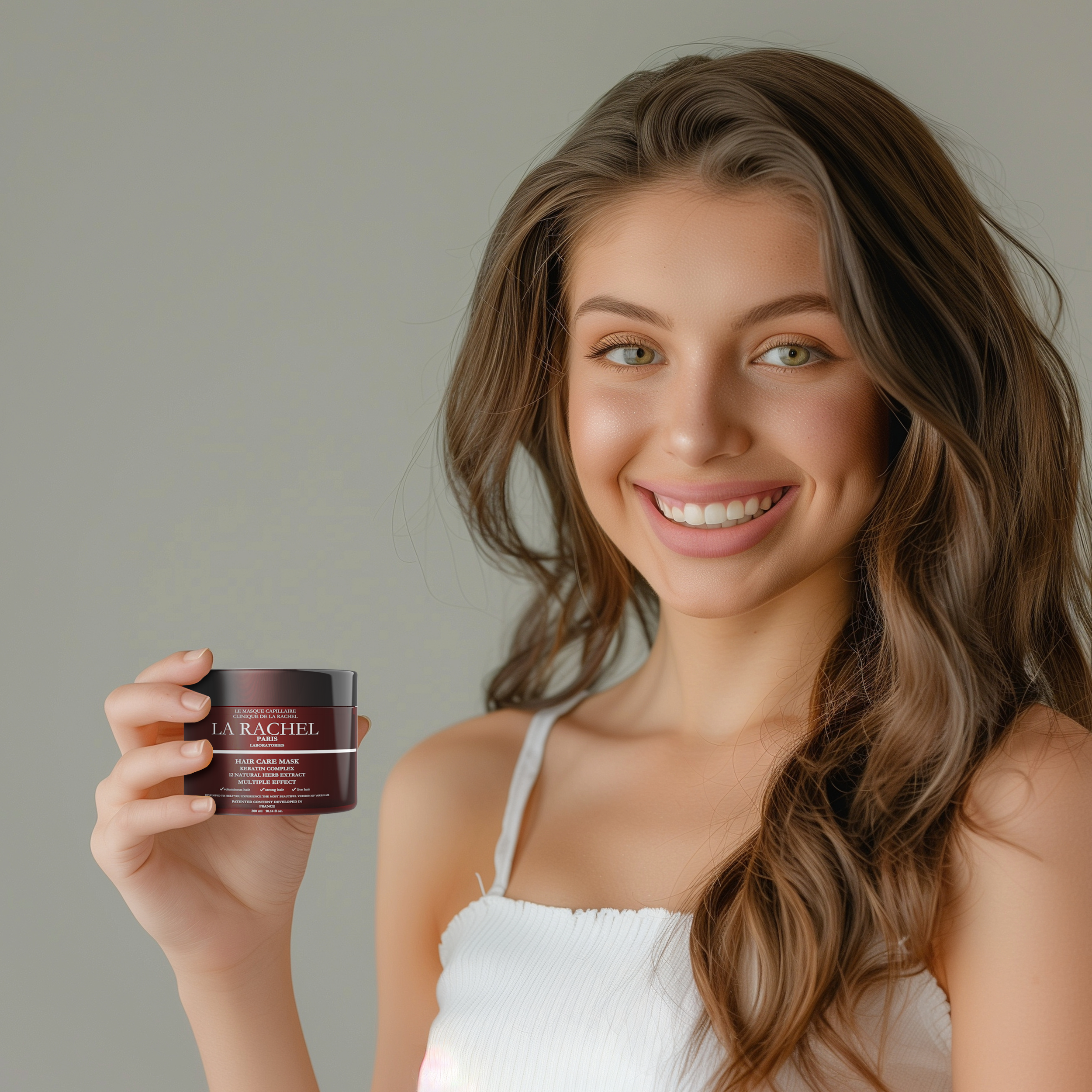 Hair Care Mask | 1 Formula, 4 Benefits: Nourishes, Strengthens, Hydrates & Protects | Restores Shine & Softness | Deep Conditioning Treatment for Dry, Damaged, and Frizzy Hair Paris