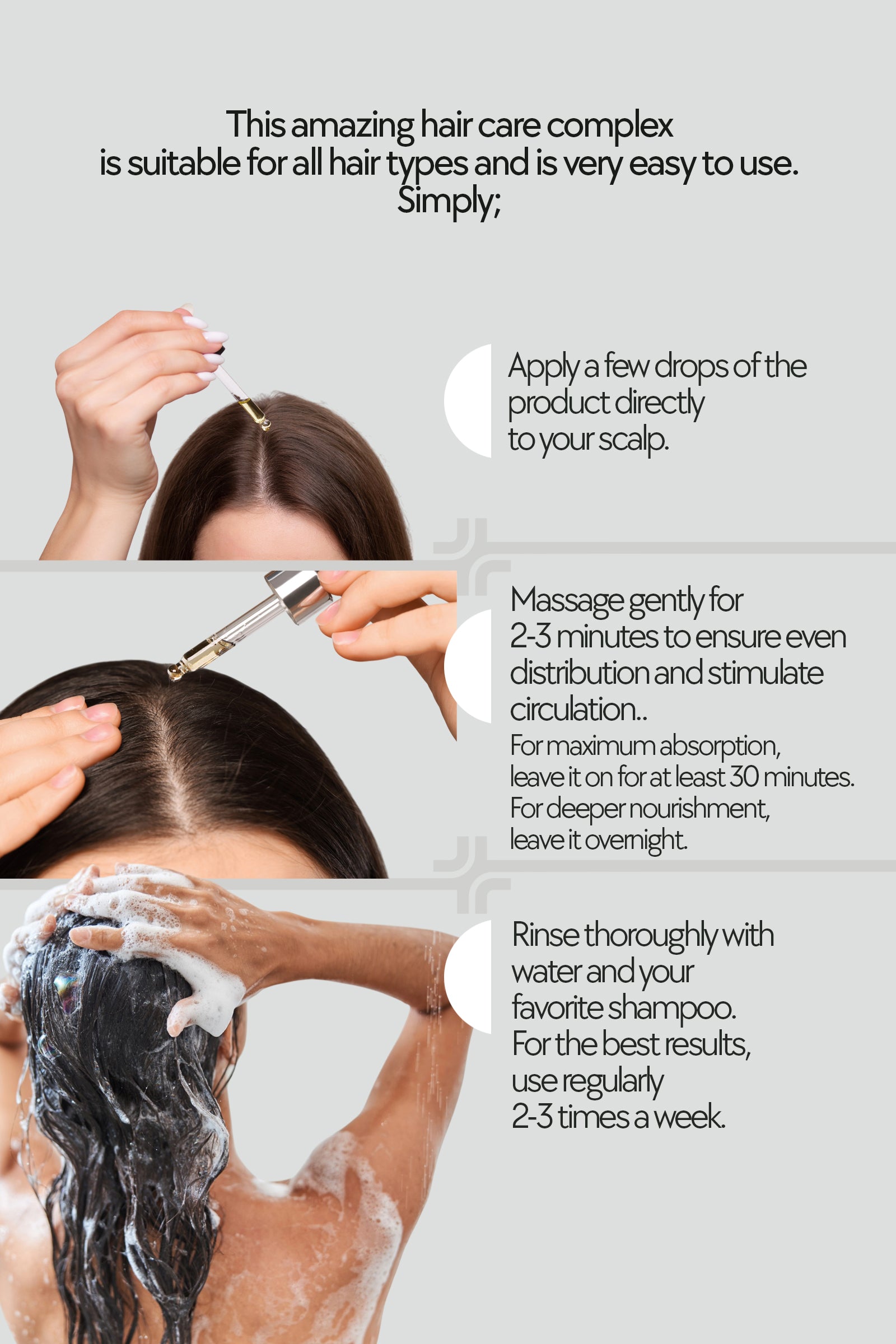 Hair Serum for Hair Growth & Loss Prevention - 2-in-1 Formula for Men and Women - Boosts Healthier Hair with Scientifically-Designed Treatment - Effective Hair Care Solution